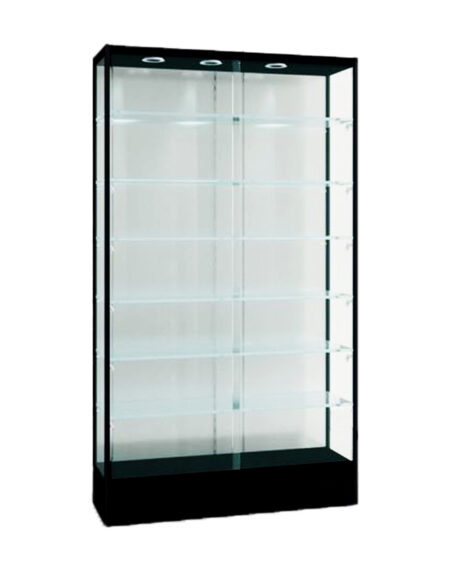 Extra vision Wall case with spotlights - 36”W x 72”H x 16”D