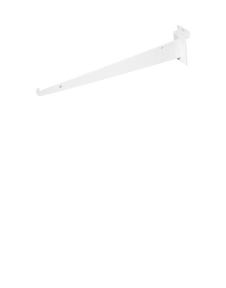 Slatwall Barakets - 10'', White