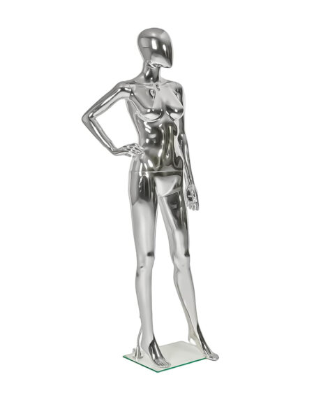 Female Fully Body Mannequin-Silver
