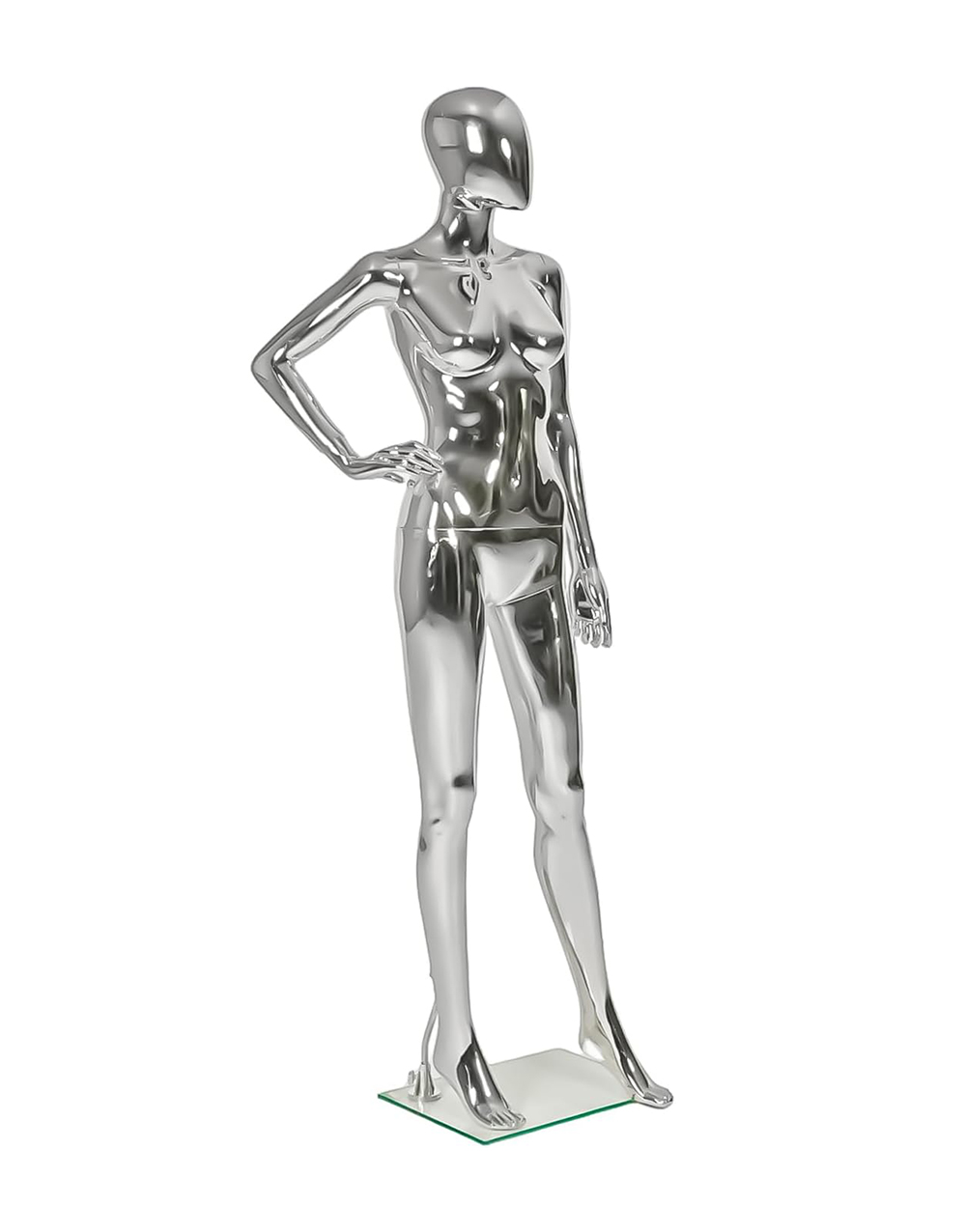 Female Fully Body Mannequin-Silver