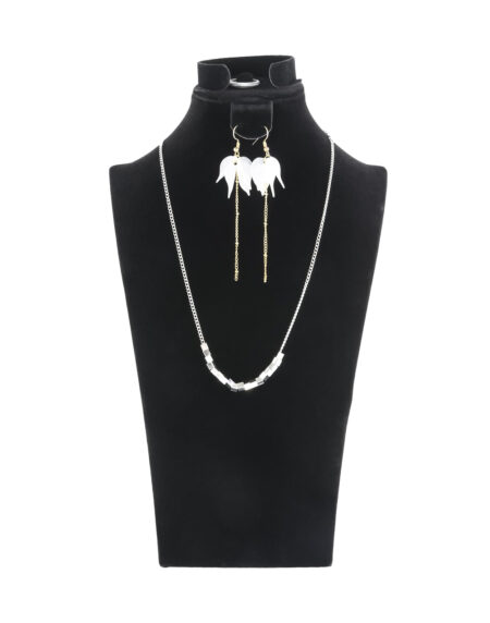 Velvet Necklace, Ring & Earring Display Stand