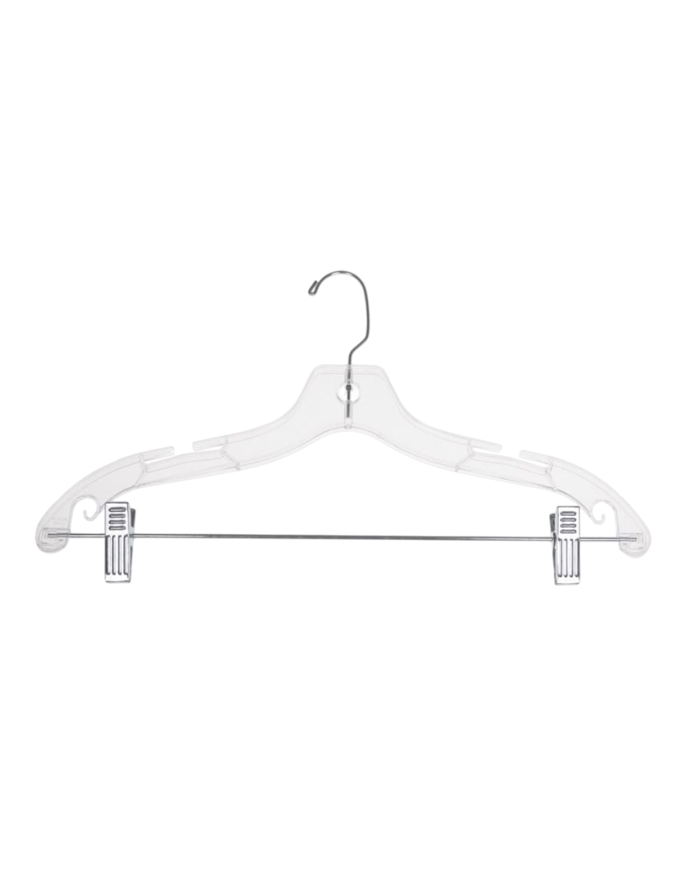 Suit Combo Hangers- 16.5" Clear