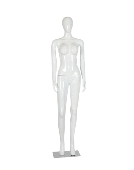 Female White Full Body Mannequin