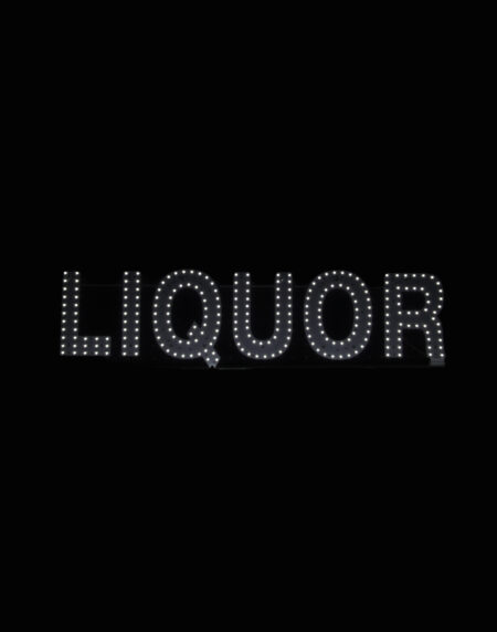 LED Business Sign - Liquor