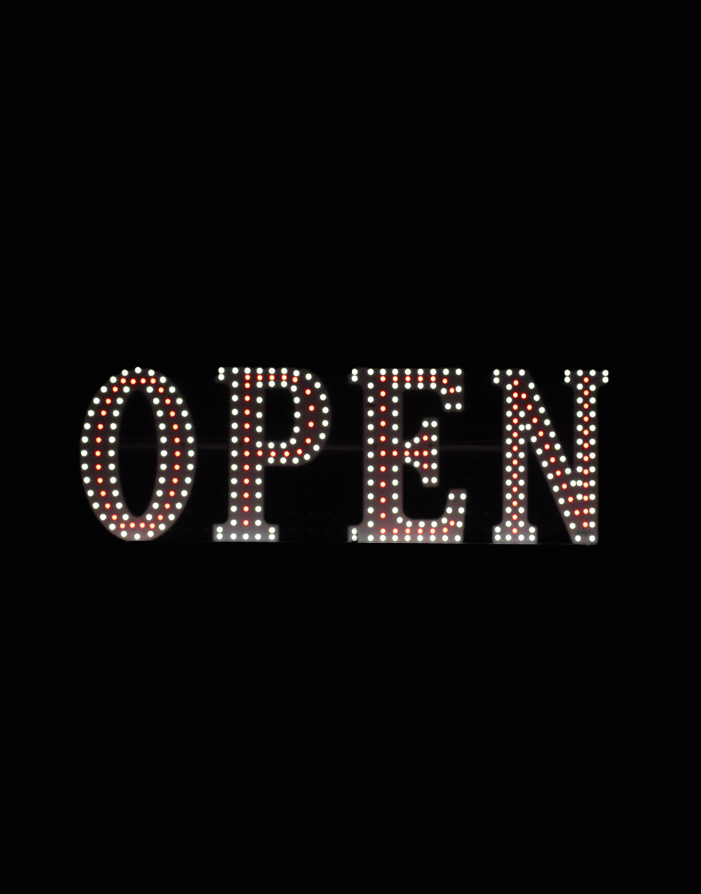 LED Business Sign - Open