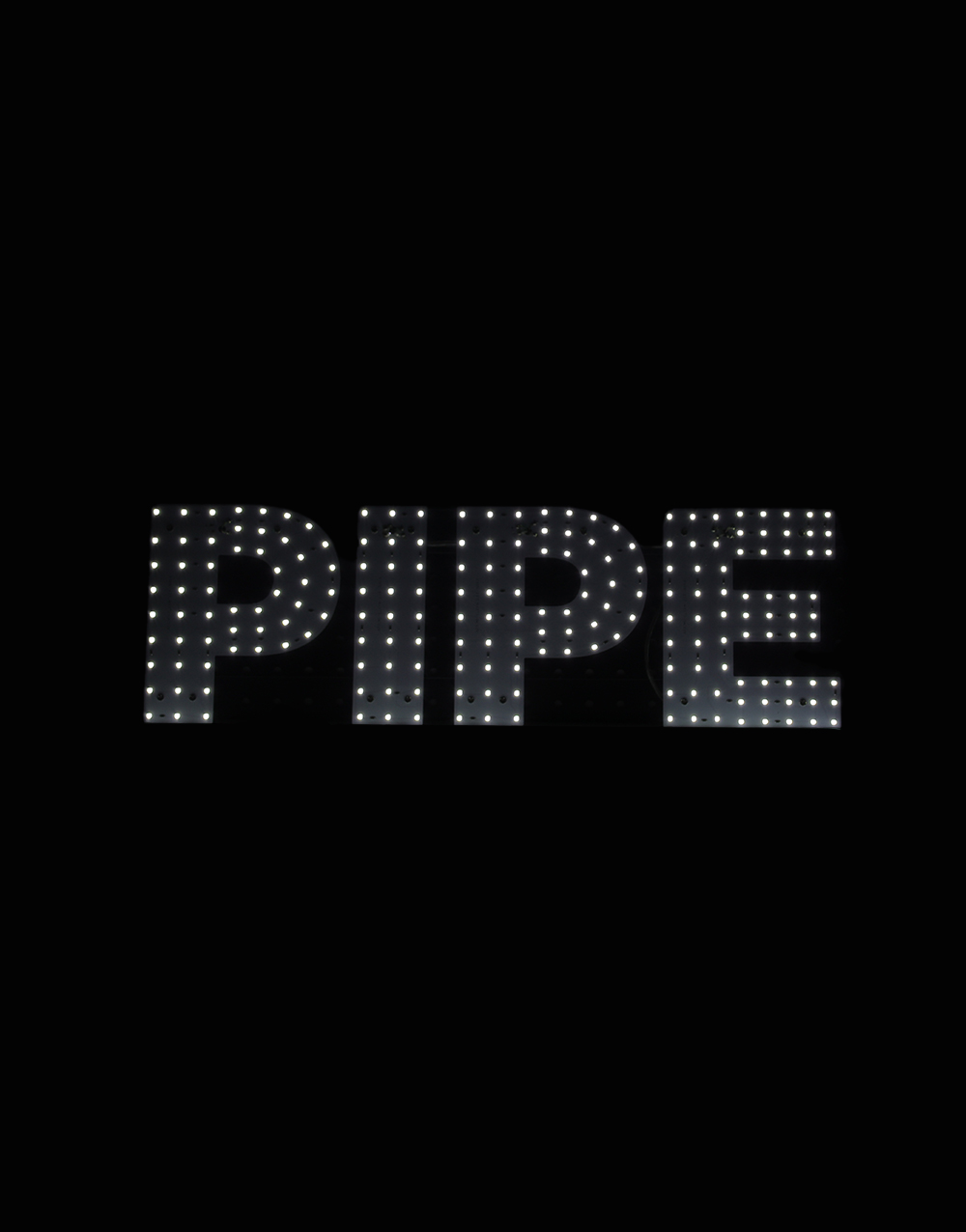 LED Business Sign - Pipe