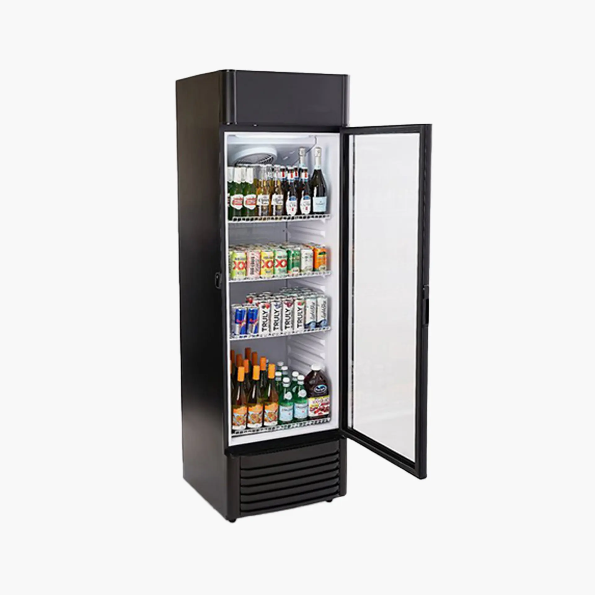 12.5 Cu. Ft. Single Glass Door Upright Display Cooler