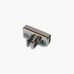 3 way adjustable Glass connector fitting for securing and joining glass panels in displays
