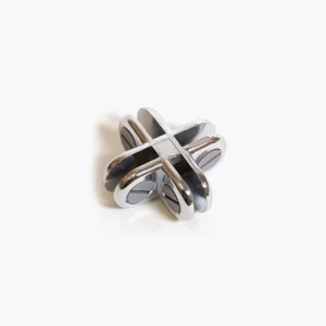 4 way glass connectors for secure and seamless glass panel joining
