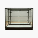 Black 4'ft Extra vision showcase for displaying jewelry and accessories in retail stores