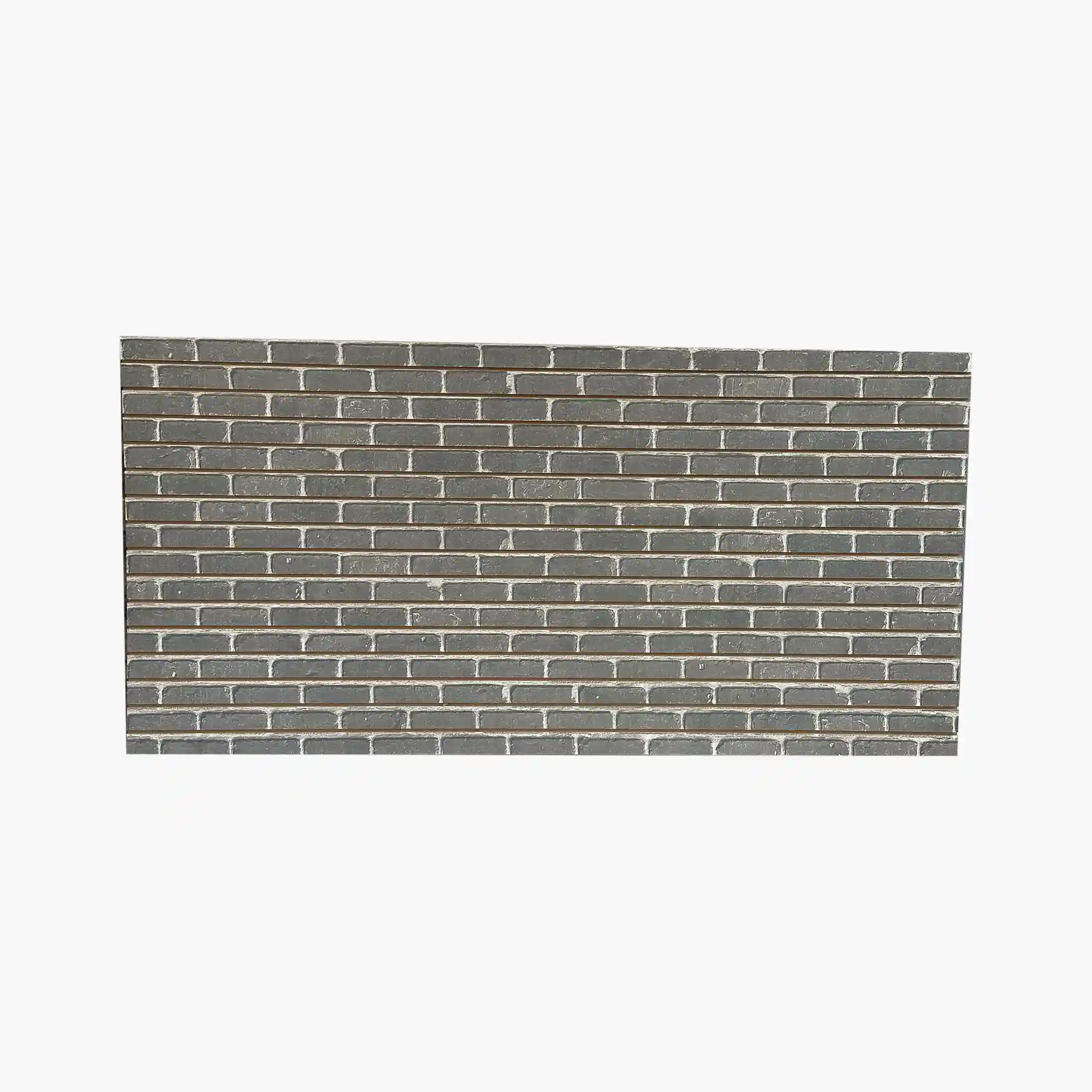 4x8ft Horizontal Brick MDF Slatwall Panel – Wall Display Panels