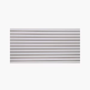 4x8ft Horizontal White MDF Slatwall Panel – Wall Display Panels