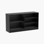 6-foot wide wrap cash counter with flat top for retail checkout.