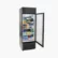 Single glass door refrigerator for commercial food and beverage storage and display