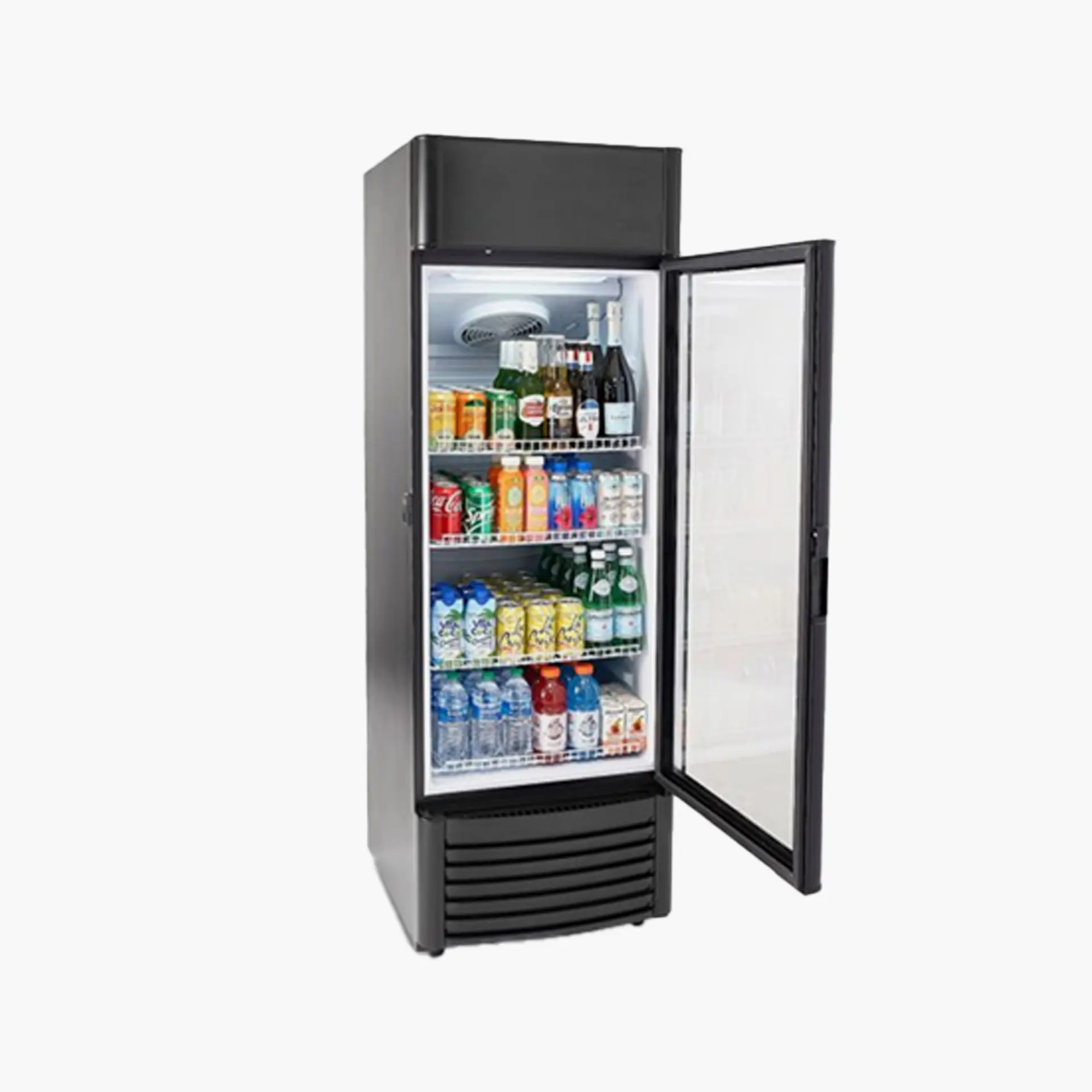 9.0 Cu. Ft. Single Glass Door Refrigerator