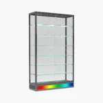 Extra Vision Wall Case With RGB Chasing Lights At Bottom