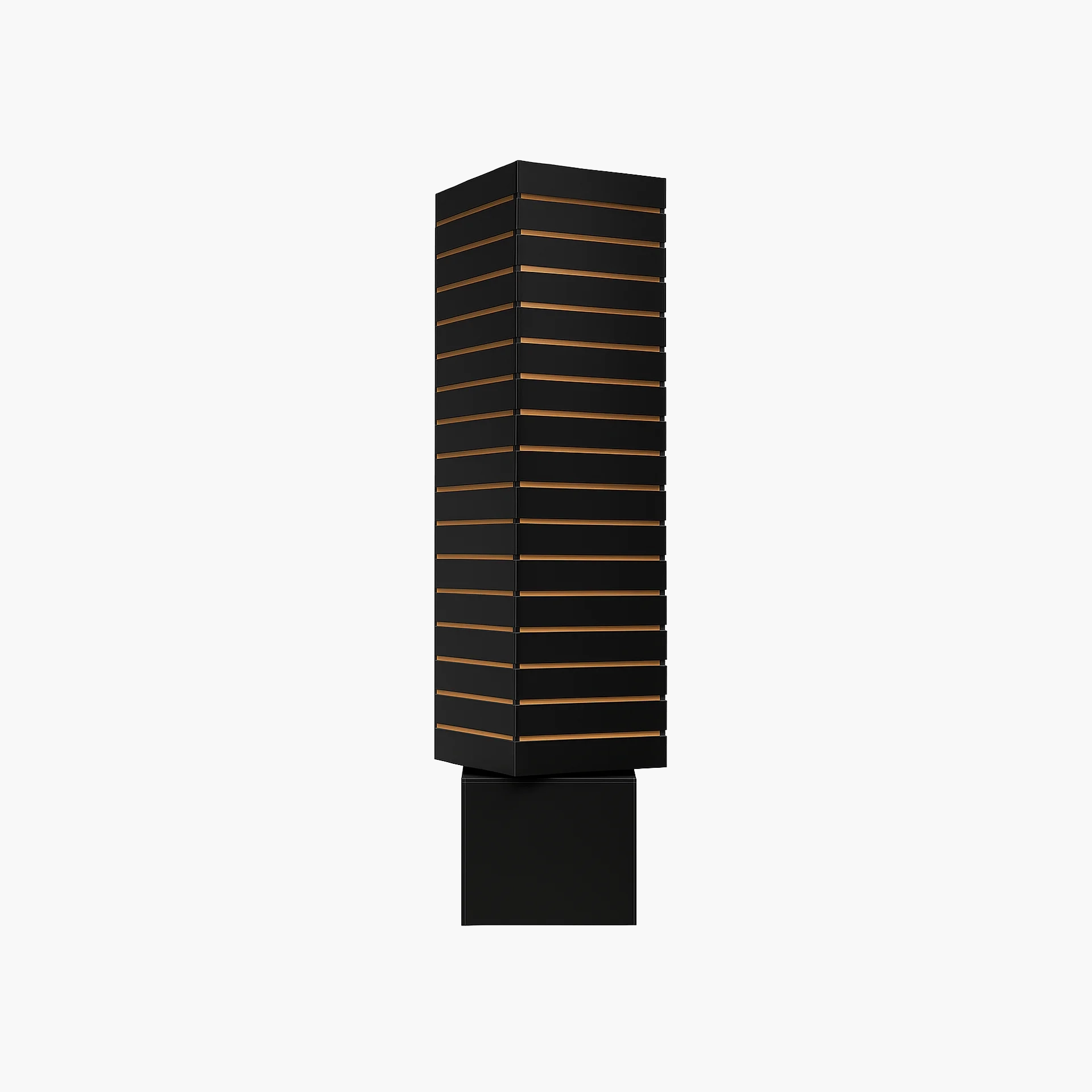 Rotating Slatwall Display Tower