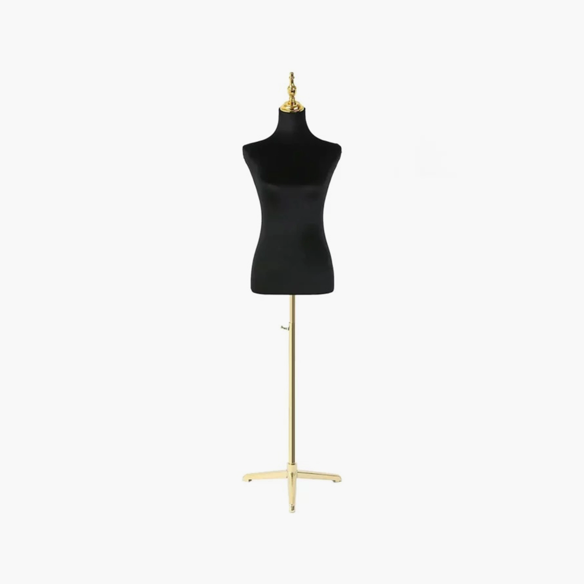 Female Mannequin Torso with Metal Tripod Stand – Display Form