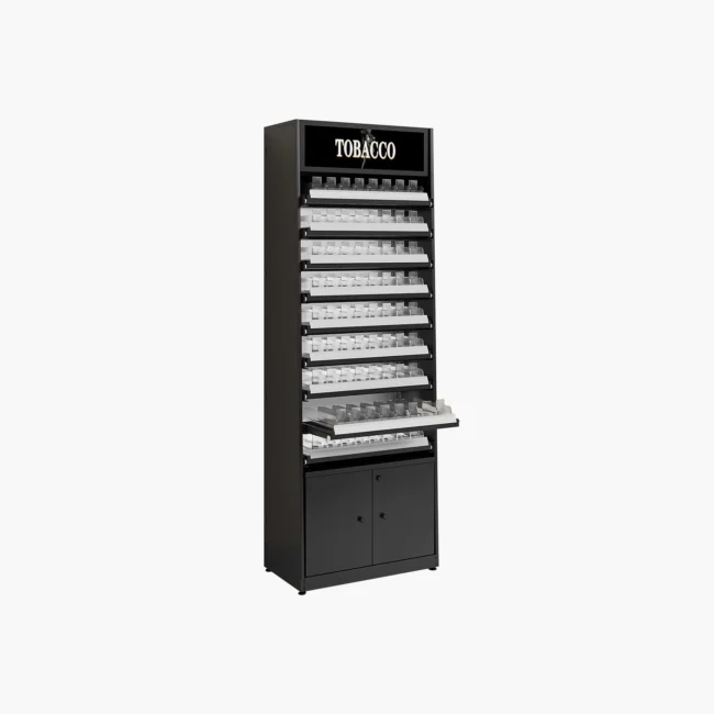 2 FT WIDE, 6 FT HEIGHT CIGARETTE DISPLAY STAND