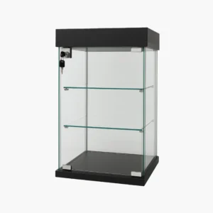 Countertop display stand for showcasing small products and accessories in retail stores