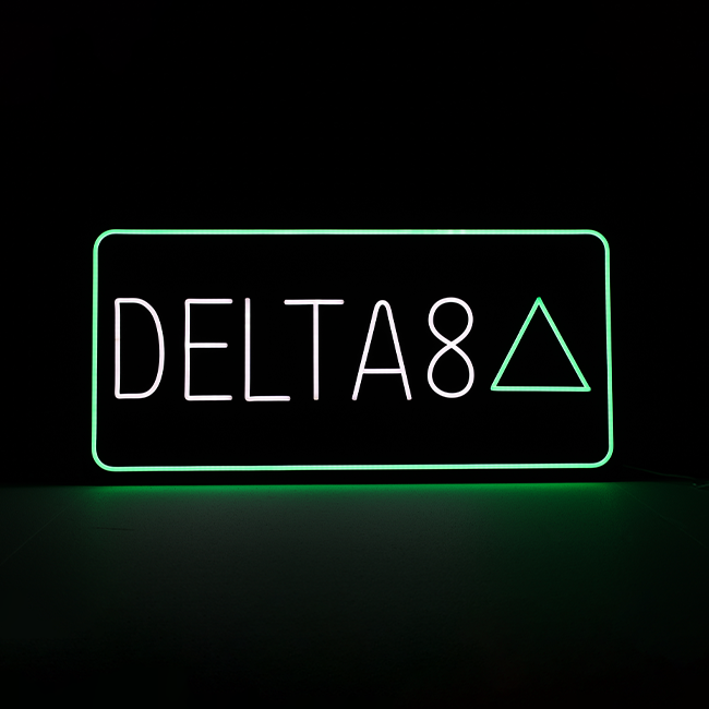Flex Led Delta 8 △ Neon Led Sign
