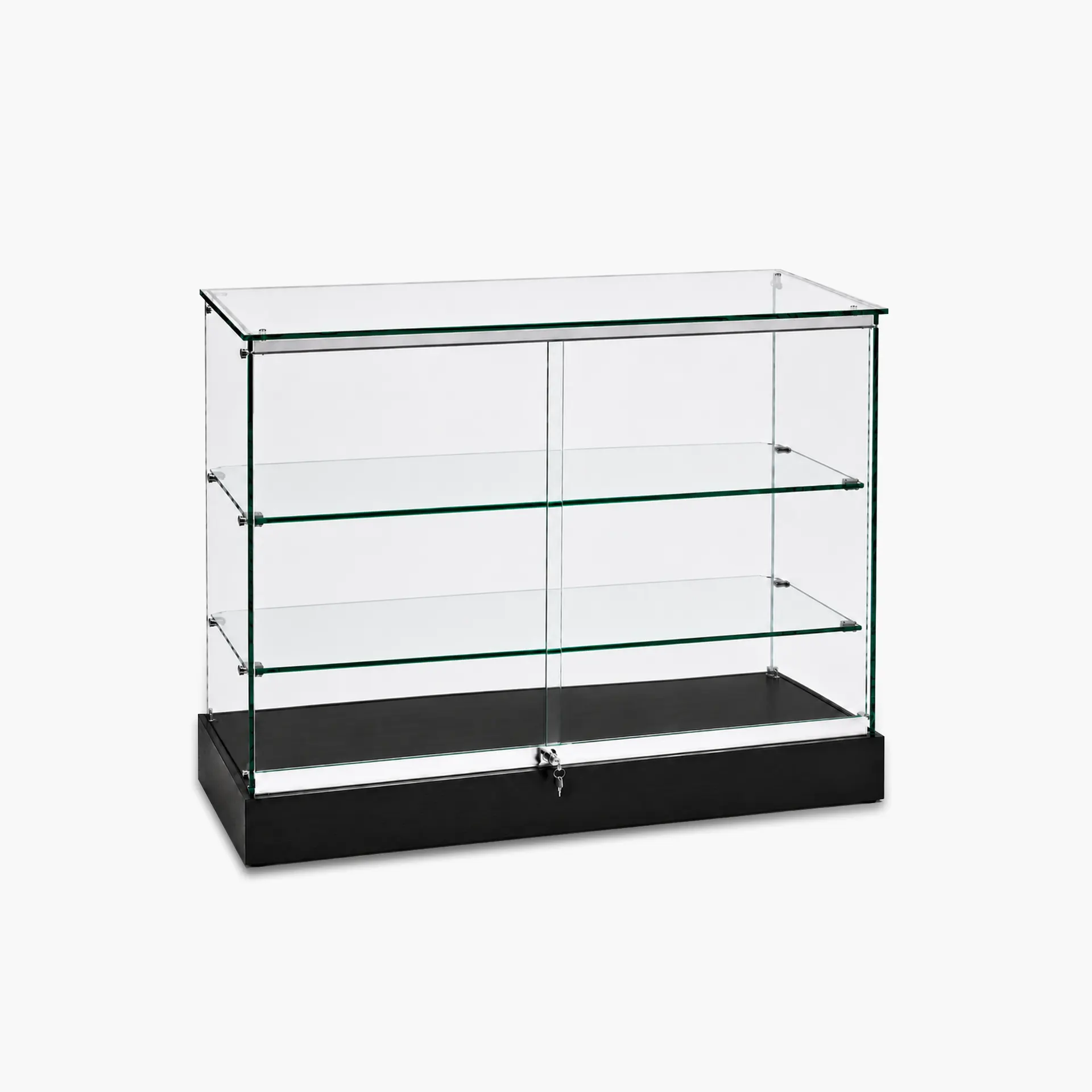 Frameless Glass Display Case – Full Vision Display
