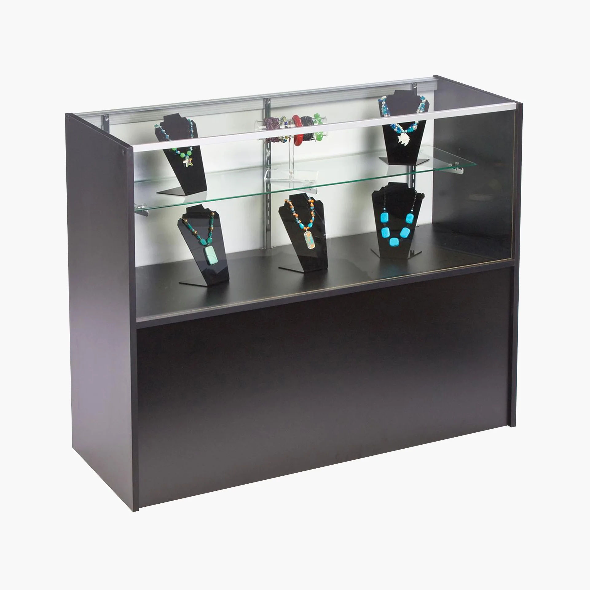 Half vision jewelry display showcase