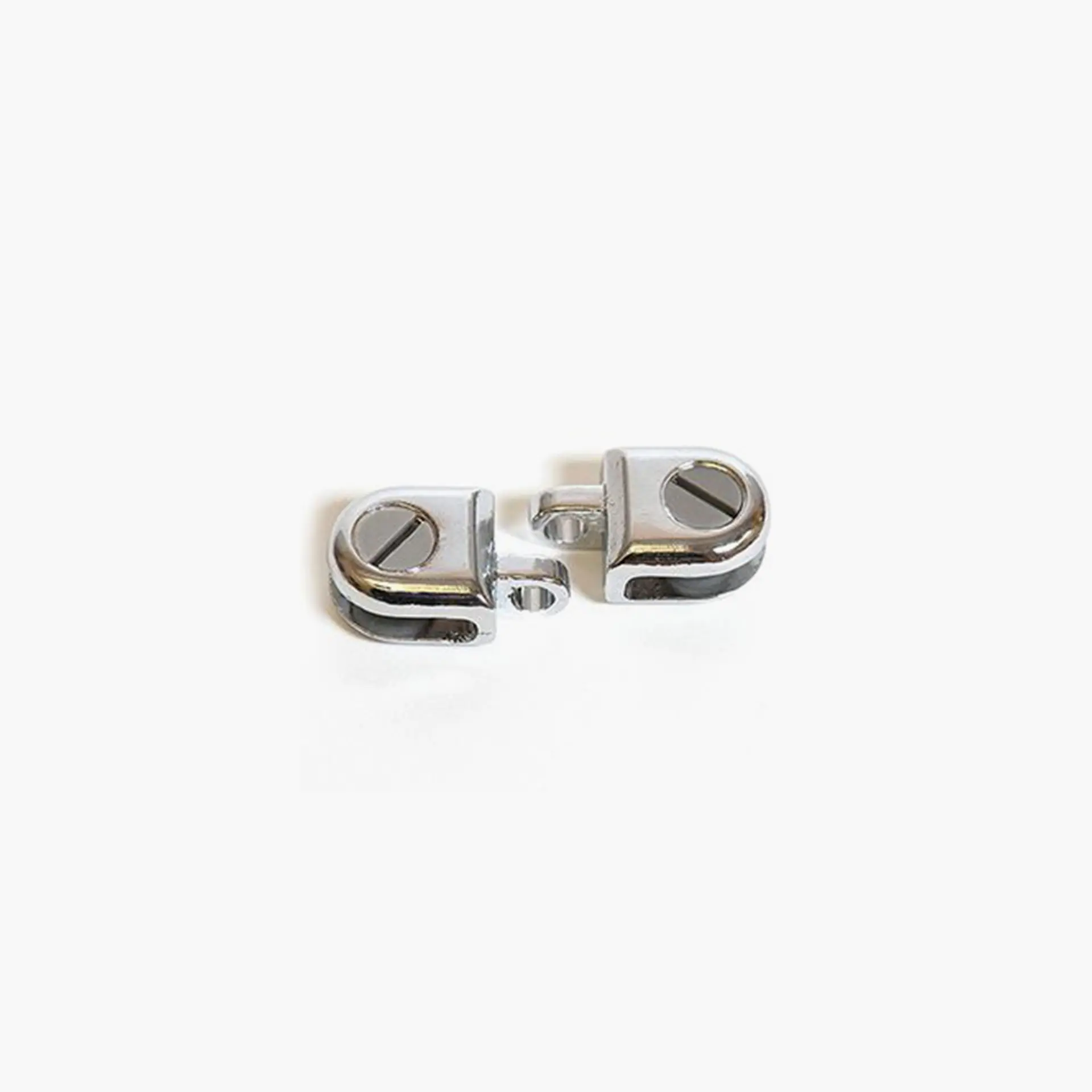 Hasp Chrome Glass Connector