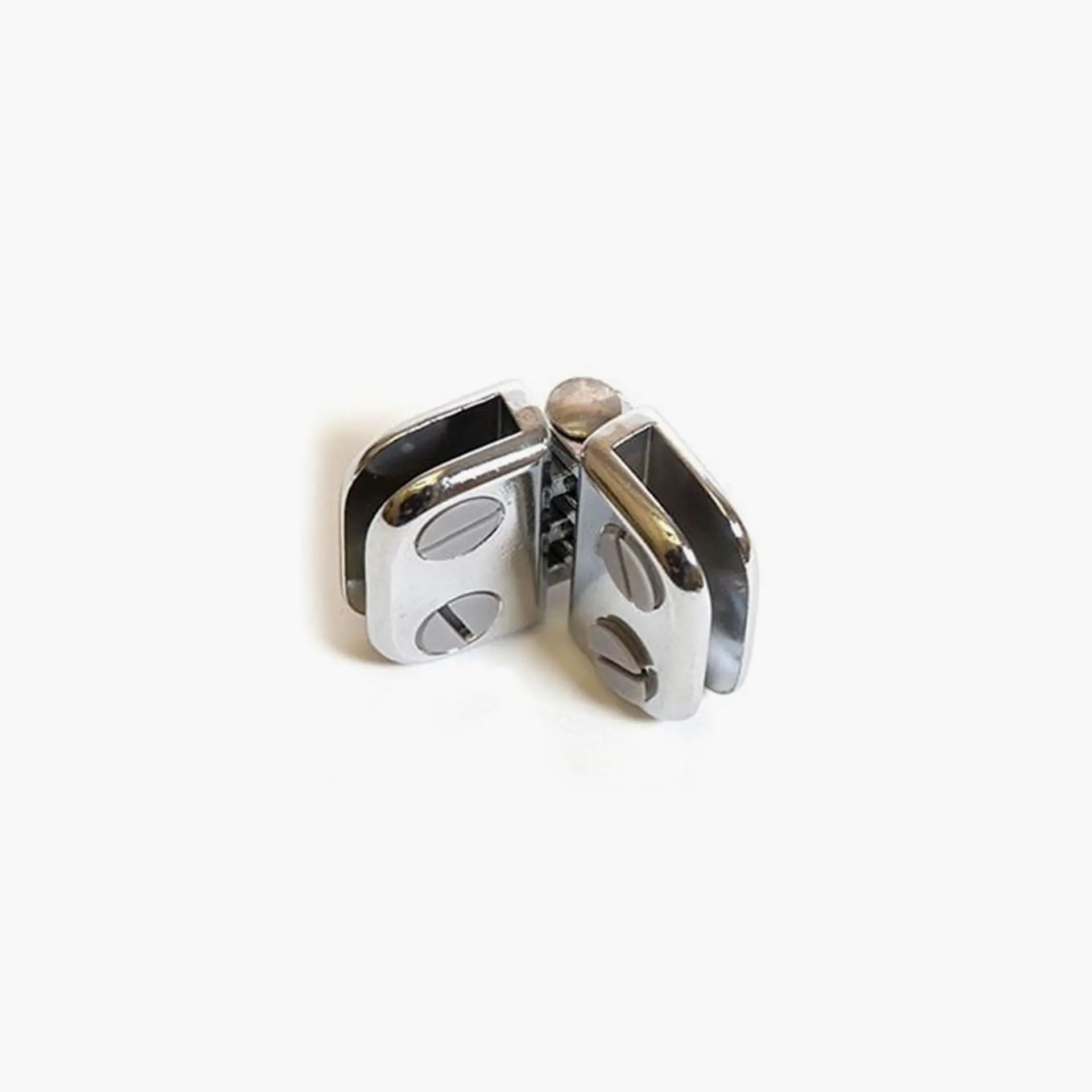 Hinge Chrome Glass Connector