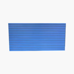 Horizontal Blue MDF Slatwall Panel Wall Display Panels
