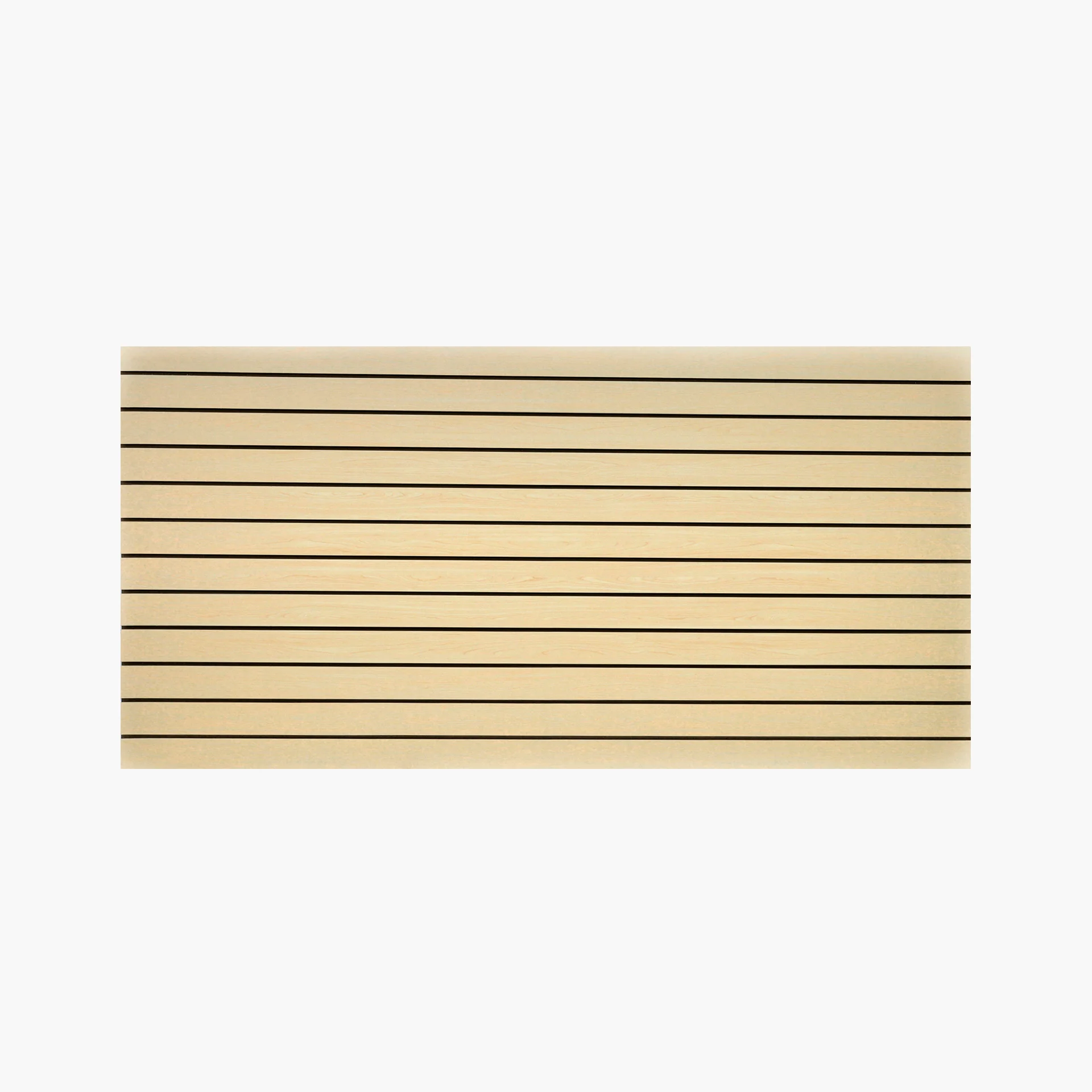 4x8ft Horizontal Maple MDF Slatwall Panel – Wall Display Panels