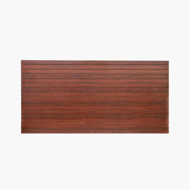 Horizontal Walnut MDF Slatwall Panel Wall Display Panels