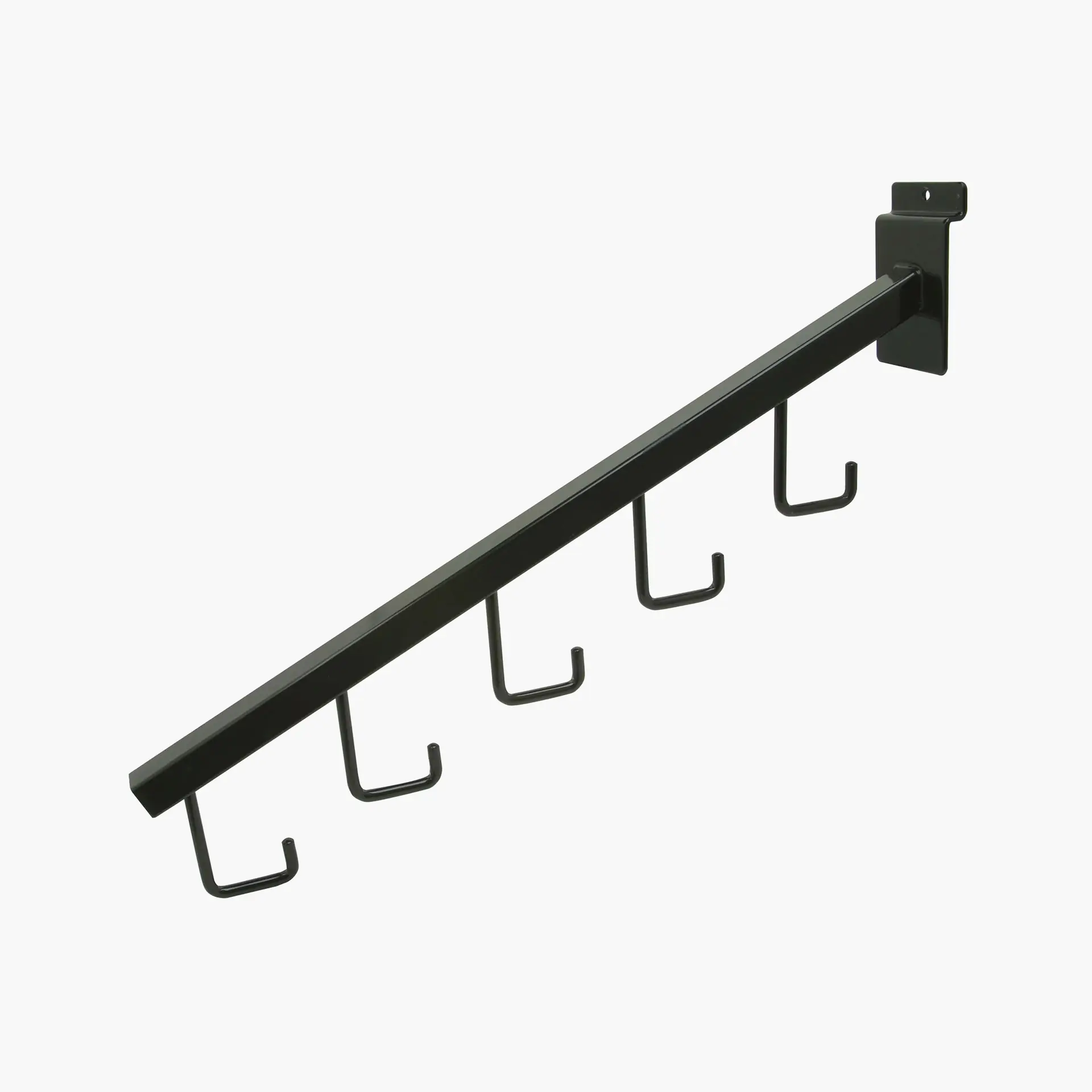 16″ Steel Waterfall Hook With 5 J-Hooks