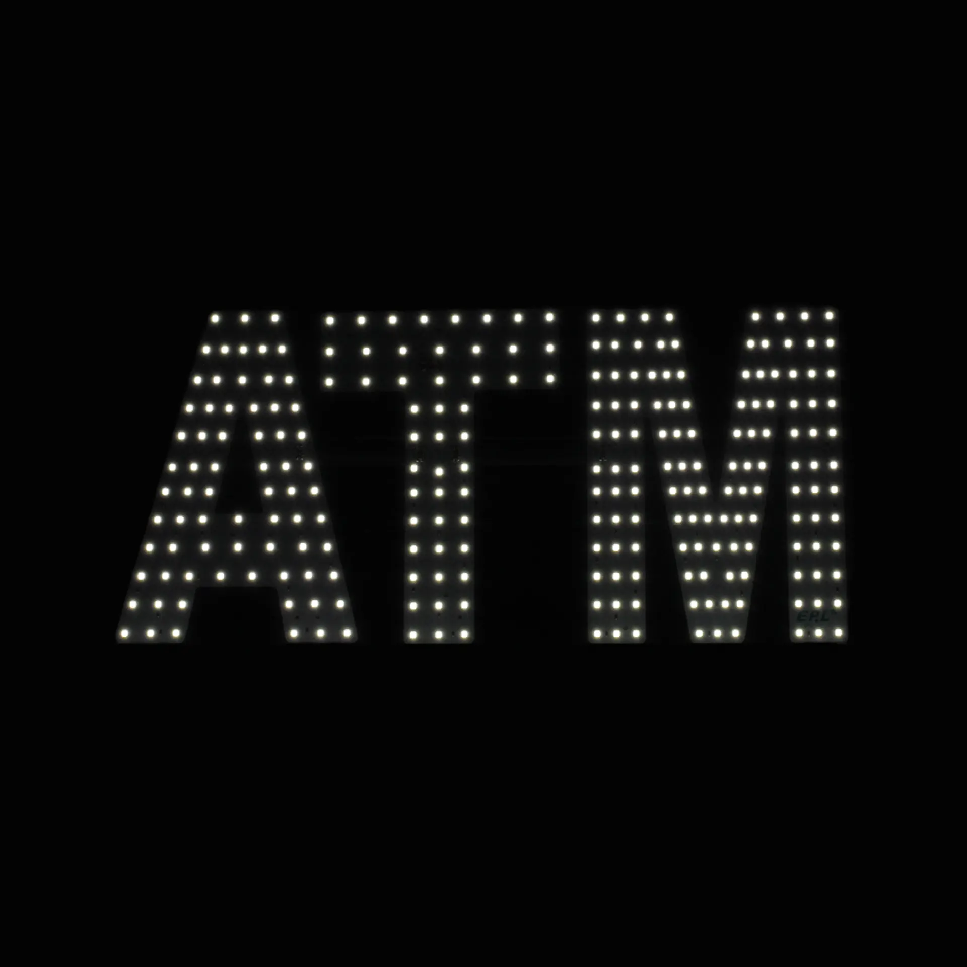 White LED Business Sign – ATM
