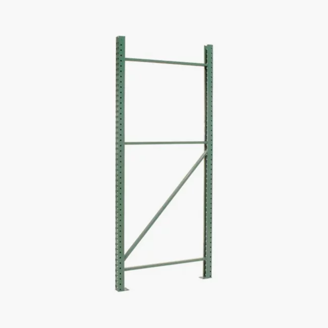 Pallet Rack Uprights (Teardrop) Heavy-Duty Upright Frames