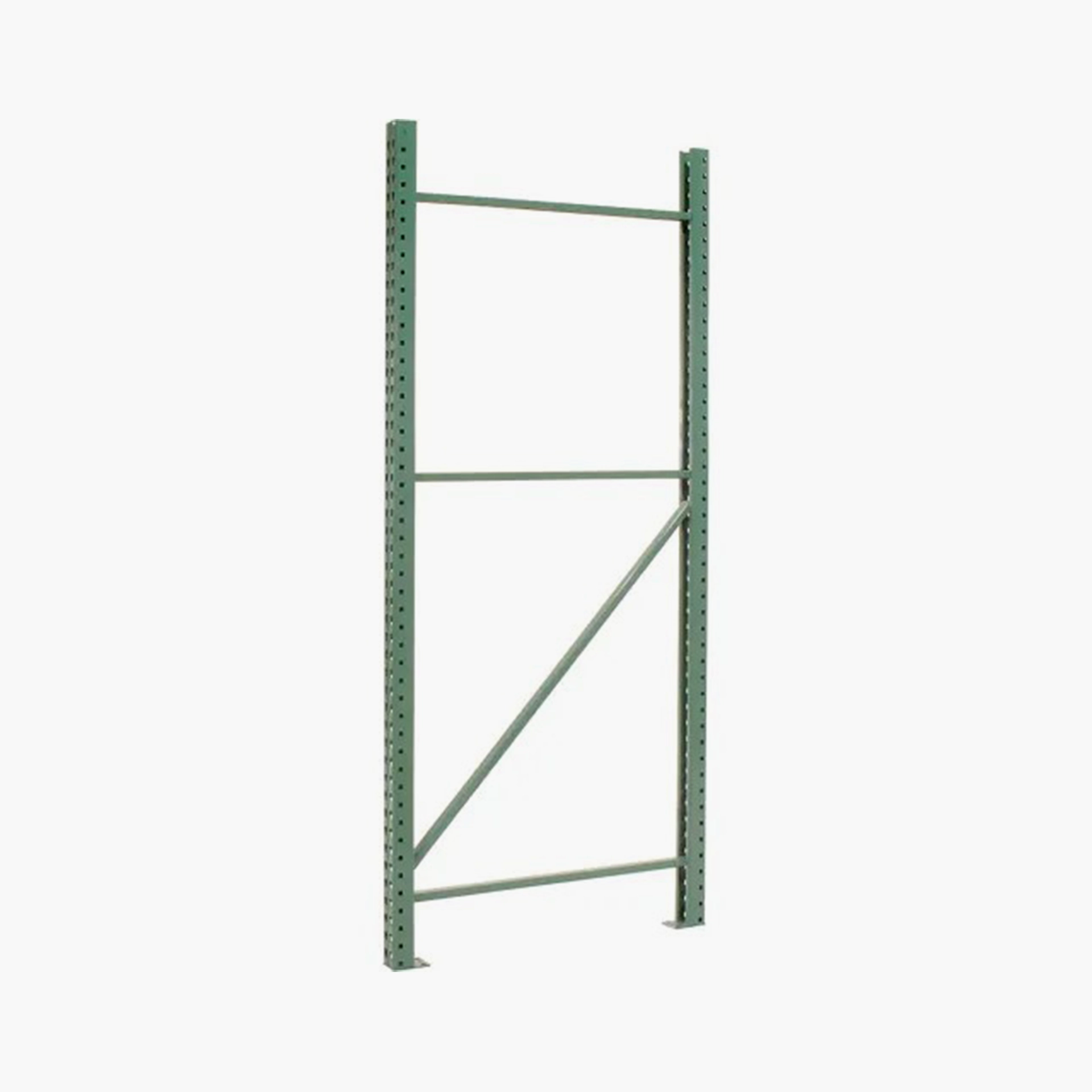 Pallet Rack Uprights (Teardrop) – Light-Duty Upright Frames