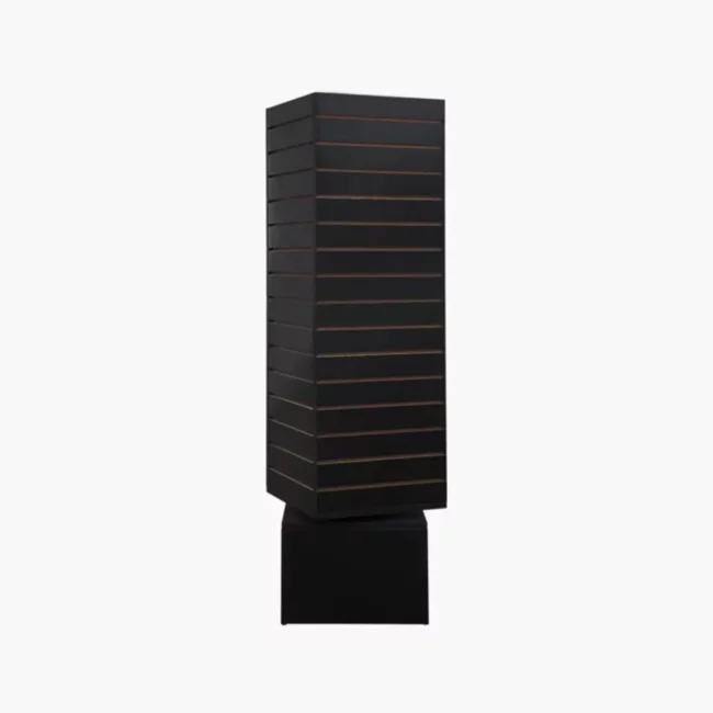 Rotating Slatwall Display Tower