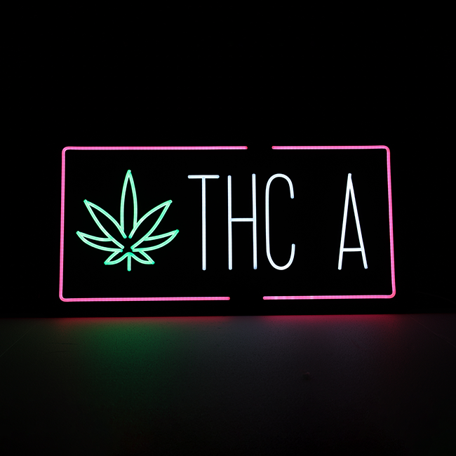 Flex Led THC A Neon Led Sign