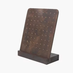 Wood Rack Earring Stand, DIY Earring Display Stand.