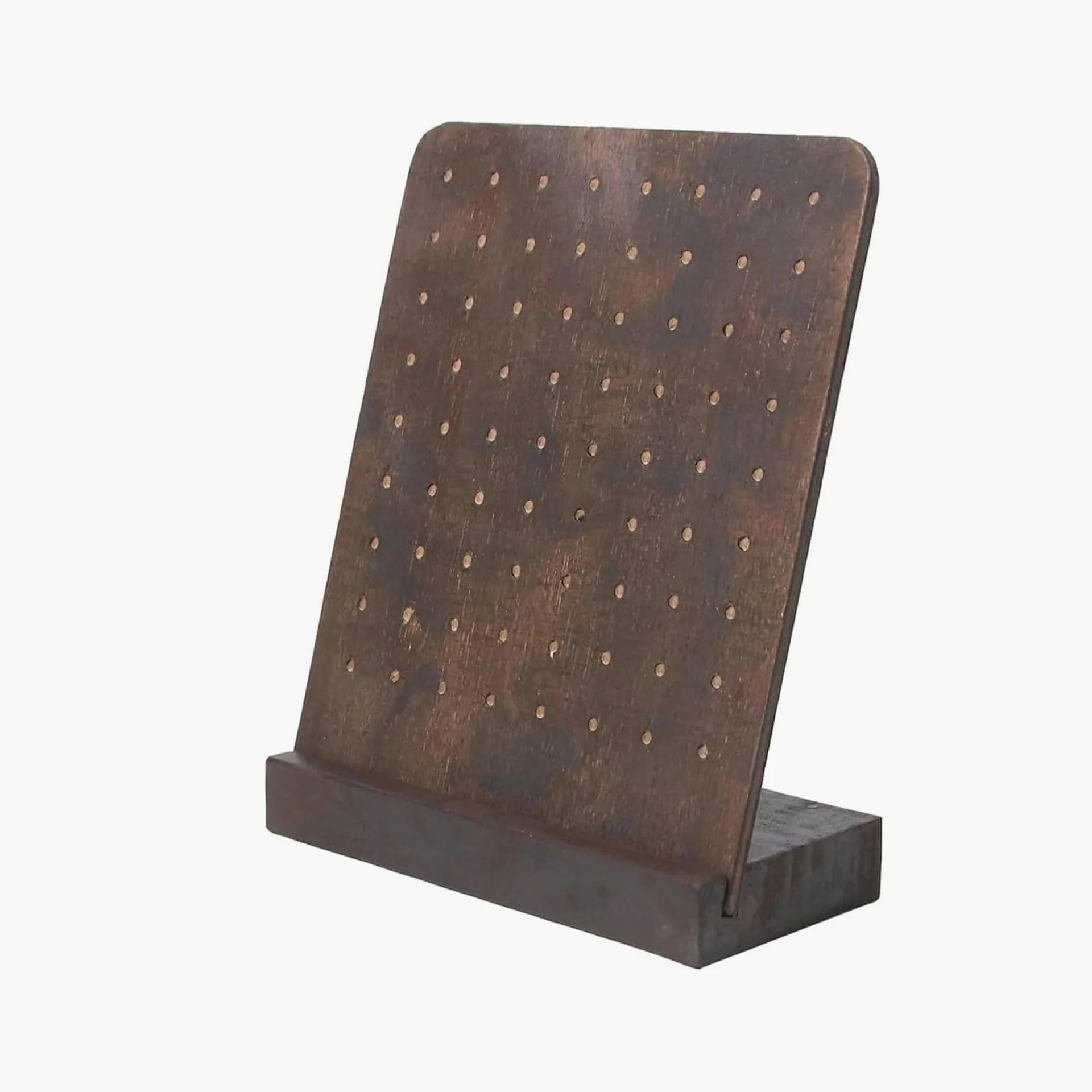 Wooden Plank Earrings Display Stand