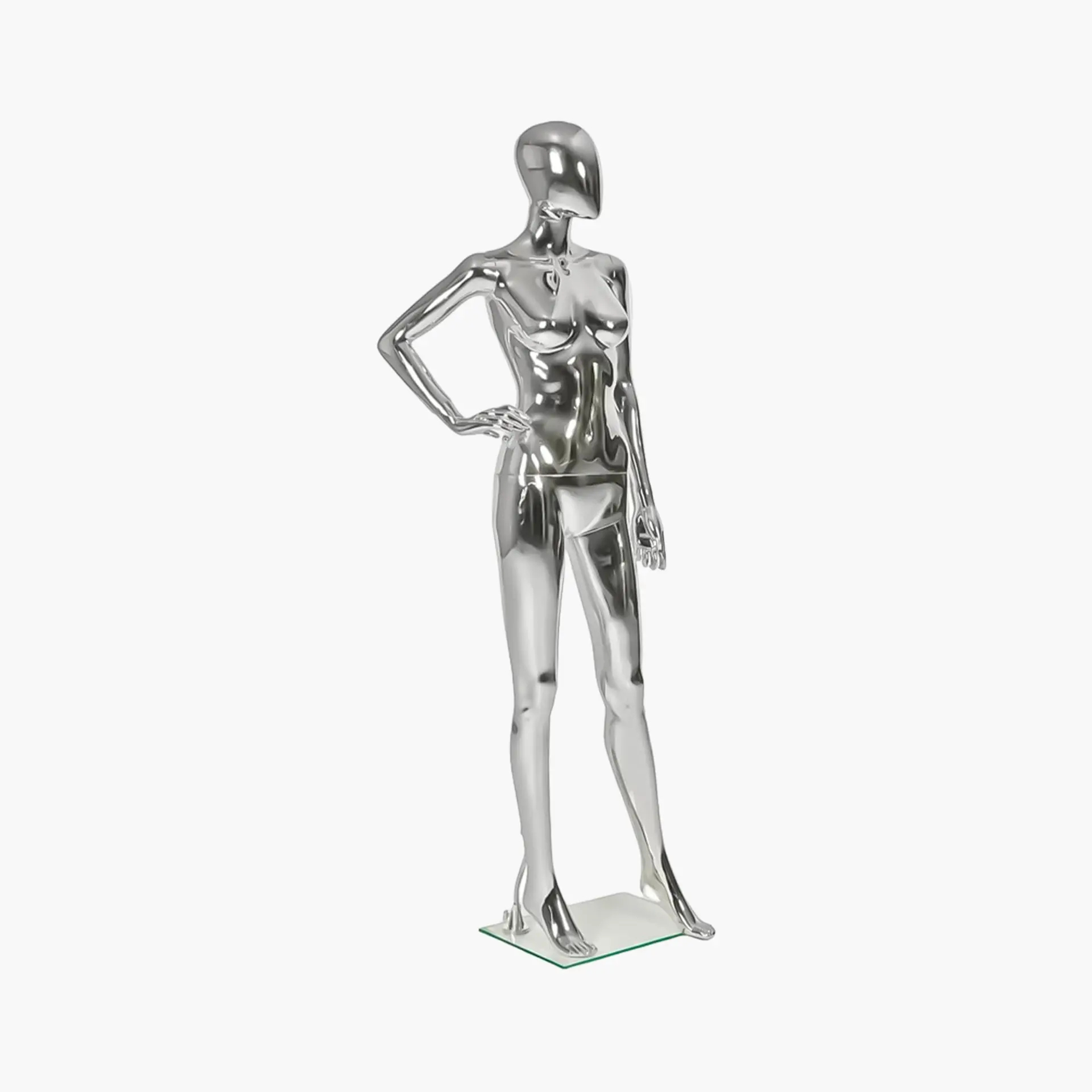 Female Full Body Mannequin-Silver