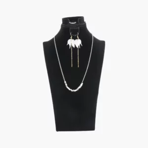 Black Velvet Jewelry Display