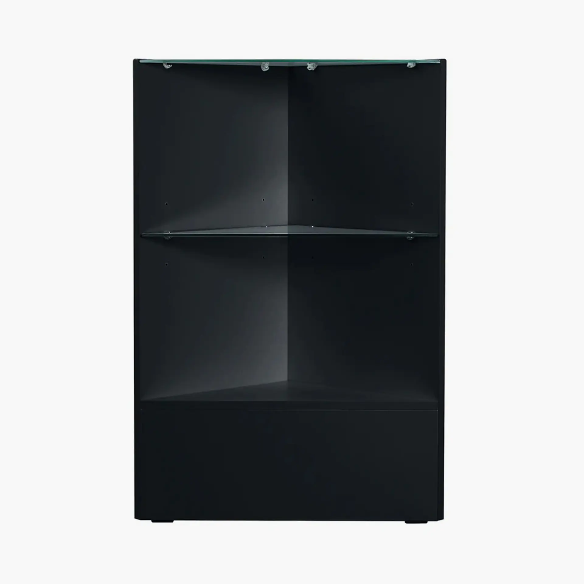 Triangle Open Corner Shelf Case