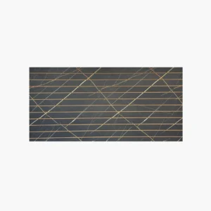 4×8 ft Horizontal Black Marble MDF Slatwall Panel – Retail Wall Display Board
