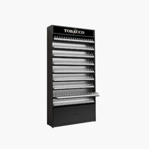 4 FT WIDE, 8 FT HEIGHT CIGARETTE DISPLAY STAND