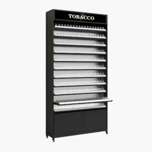 4 FT WIDE, 8 FT HEIGHT CIGARETTE DISPLAY STAND