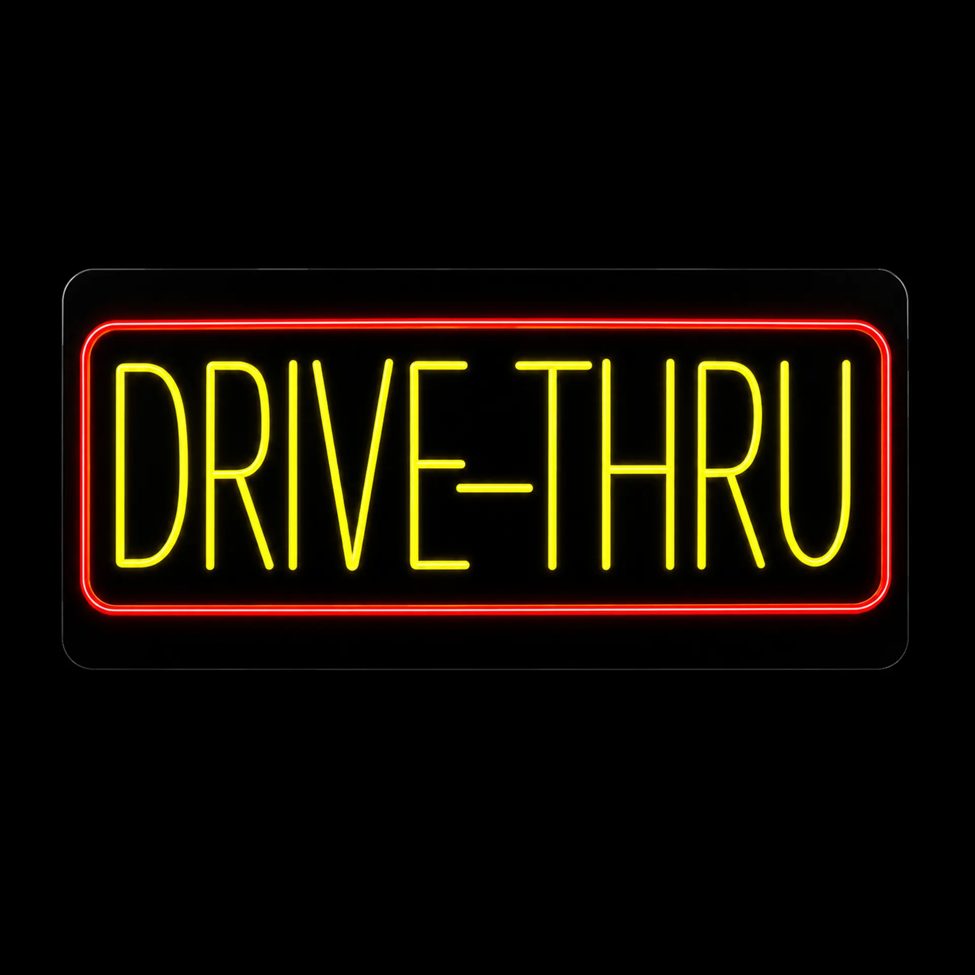 Drive-Thru Neon LED Sign